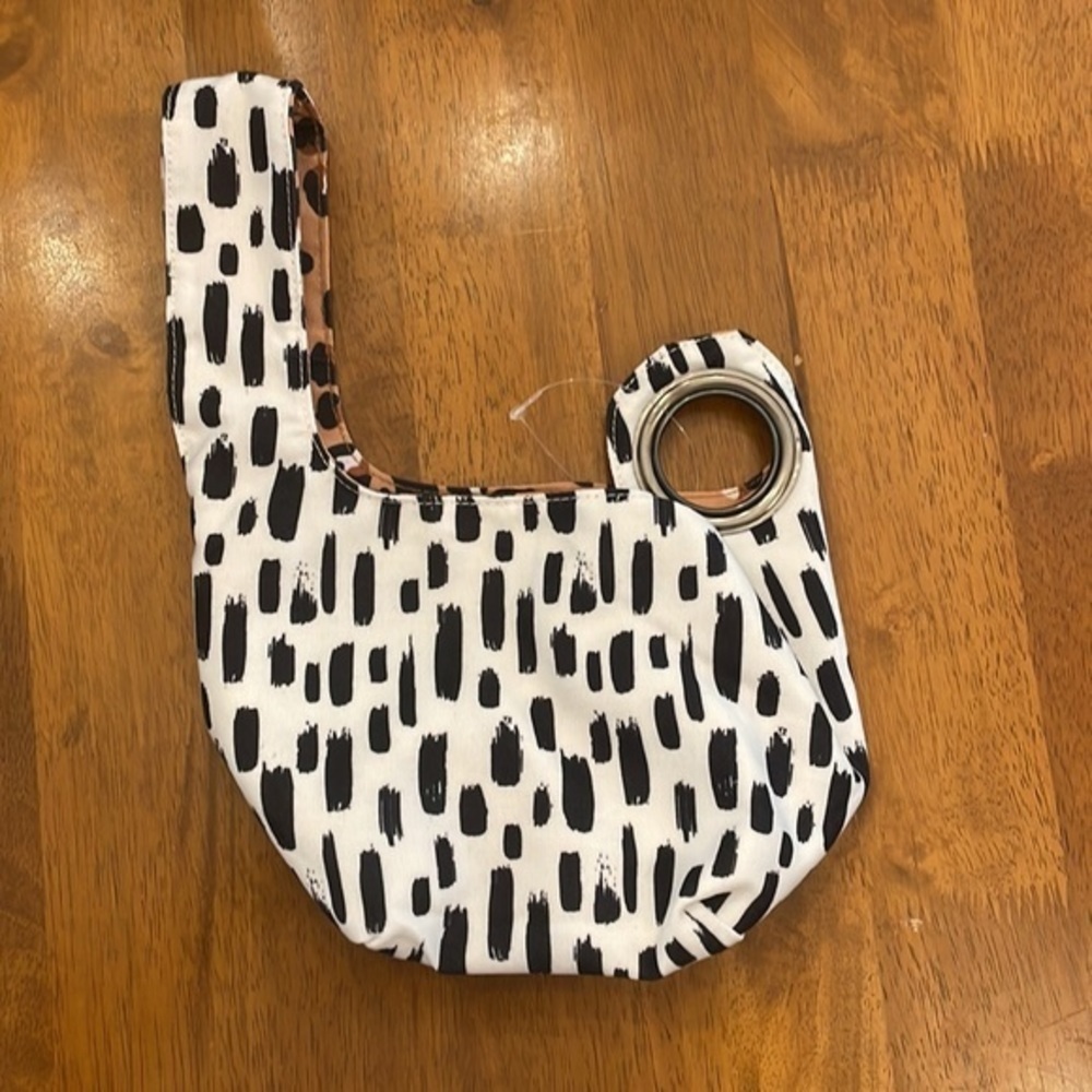 Leopard Reversible storage bag - Picture 3 of 4